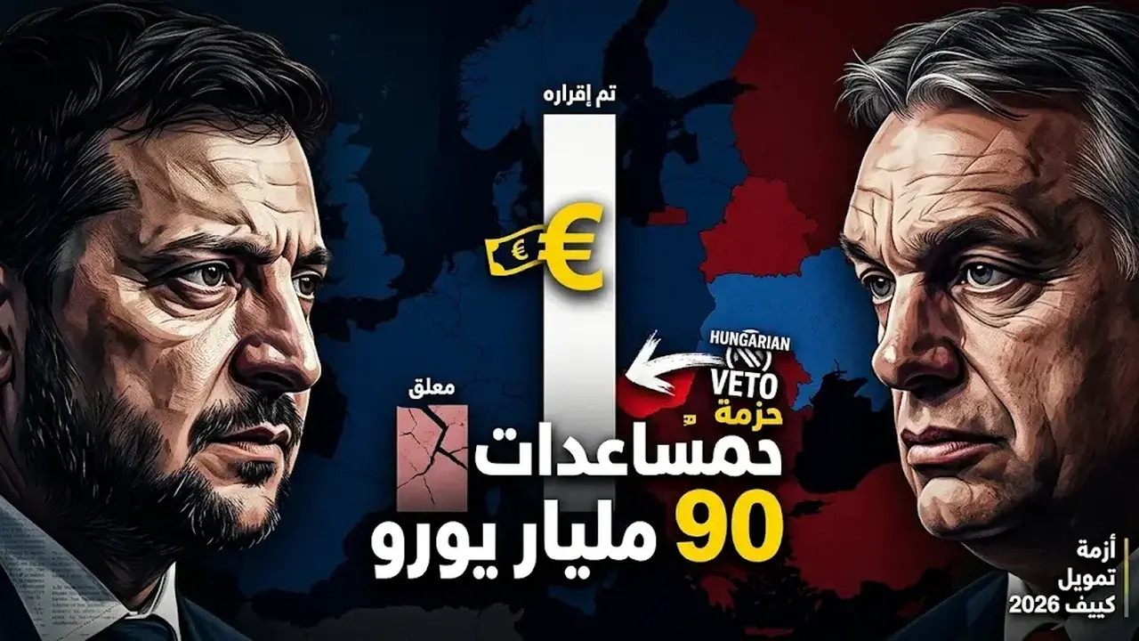 زيلينسكي في مواجهة أوربان بسبب عرقلة مساعدات أوروبية بقيمة 90 مليار يورو